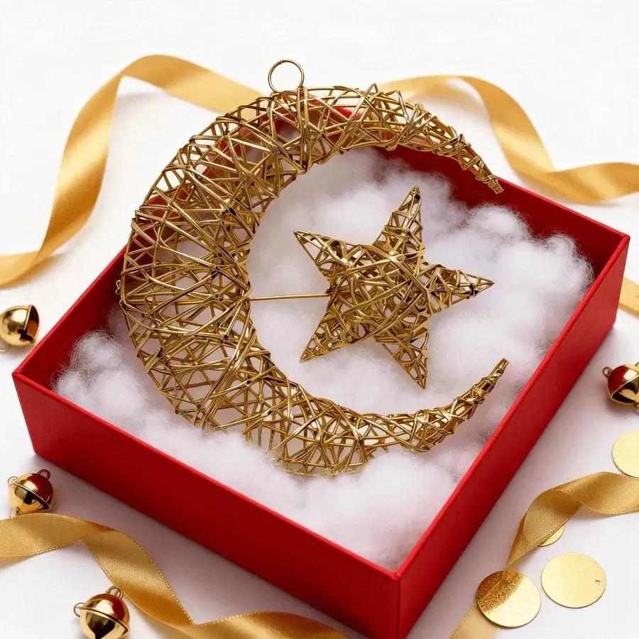 Pendant - Modern Metal Gold 12-Inch by House Of Avana