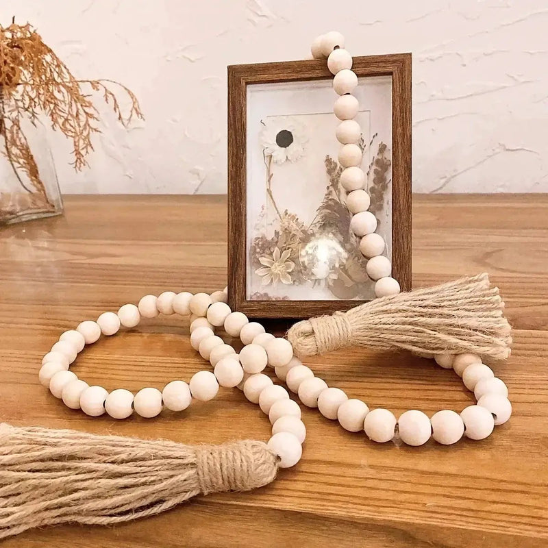 Pendant - Rustic Wood Tassel by House Of Avana