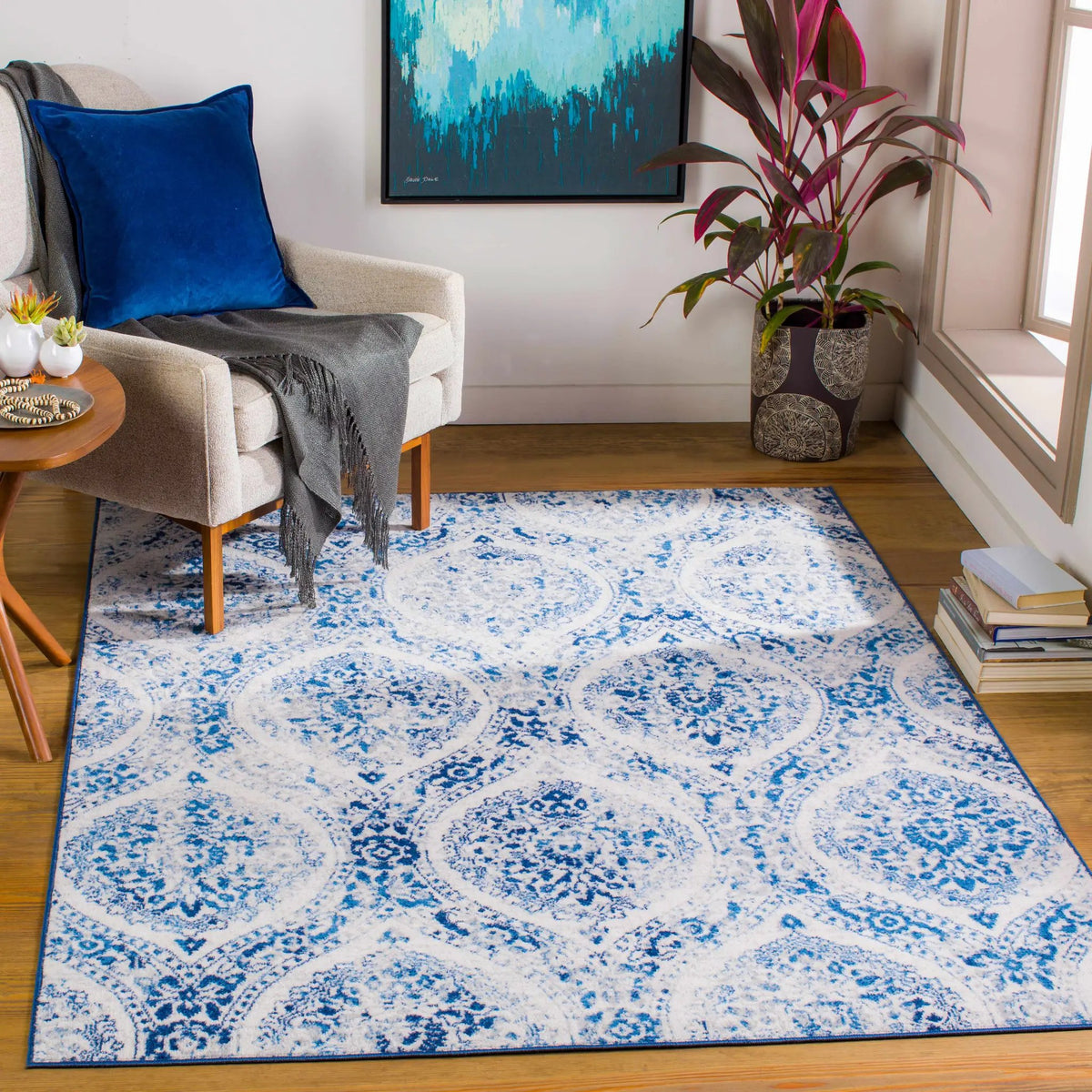 Penrhyndeudraeth Area Rug - Clearance, installed in a room