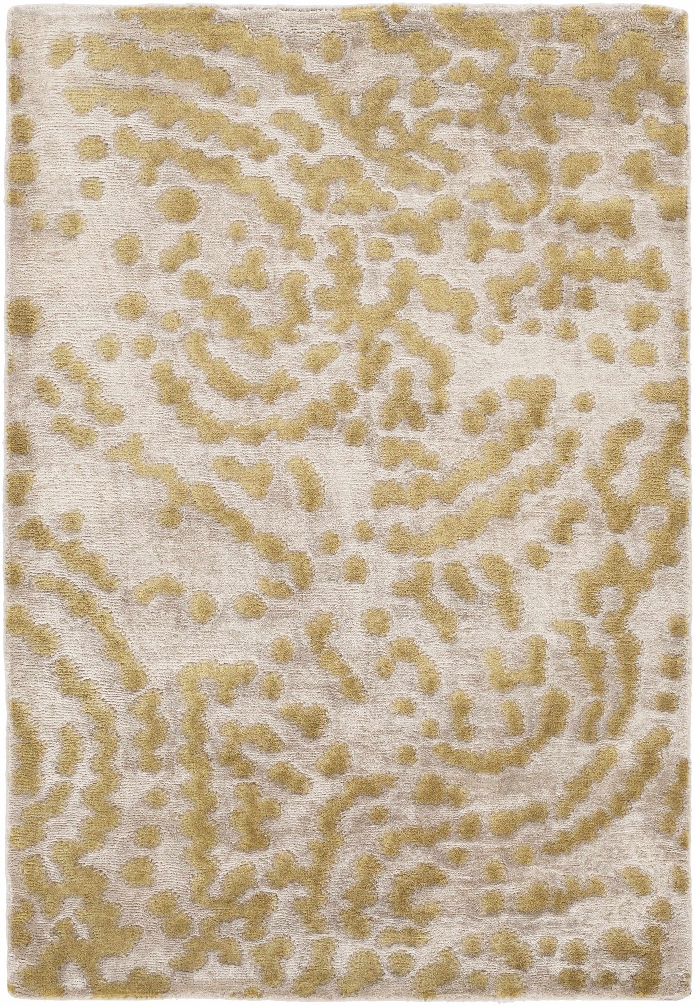 Pensacola Taupe Premium Wool&Viscose Rug - Clearance by Boutique Rugs