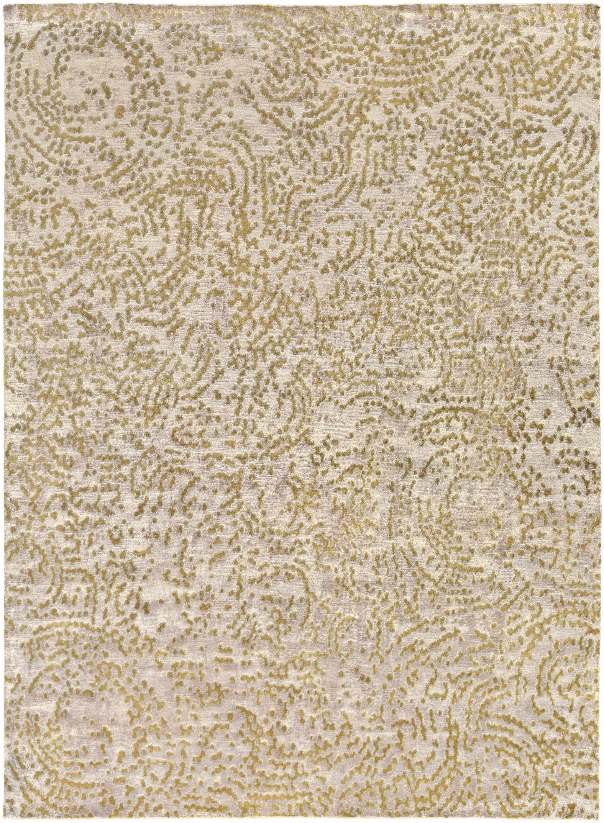 Pensacola Taupe Premium Wool&Viscose Rug - Clearance by Boutique Rugs