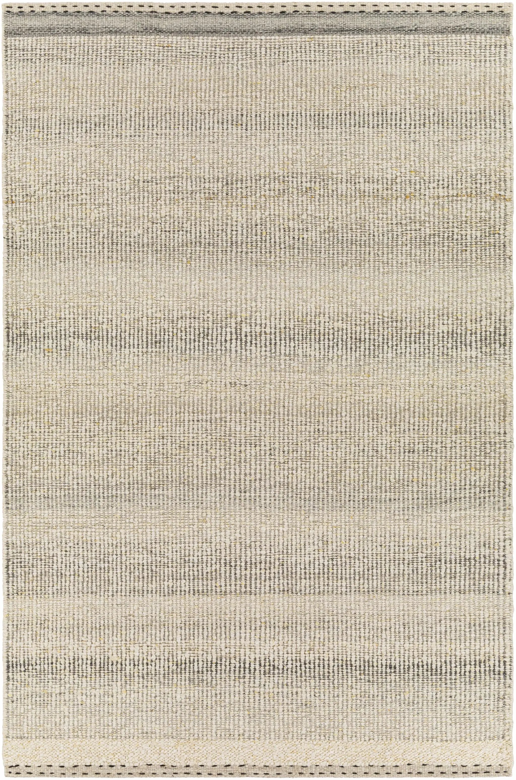 Penticton Cream Flat Woven Wool Rug by Boutique Rugs