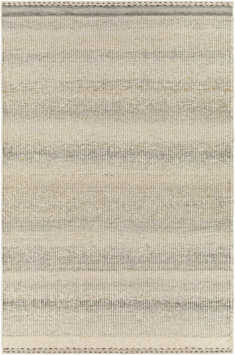 Penticton Cream Flat Woven Wool Rug by Boutique Rugs