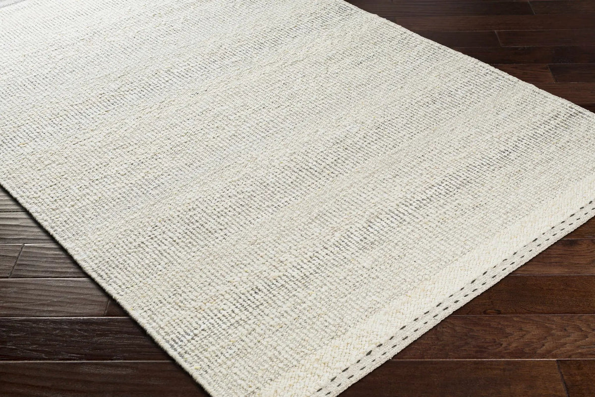 Penticton Cream Flat Woven Wool Rug, photo 8 of 13