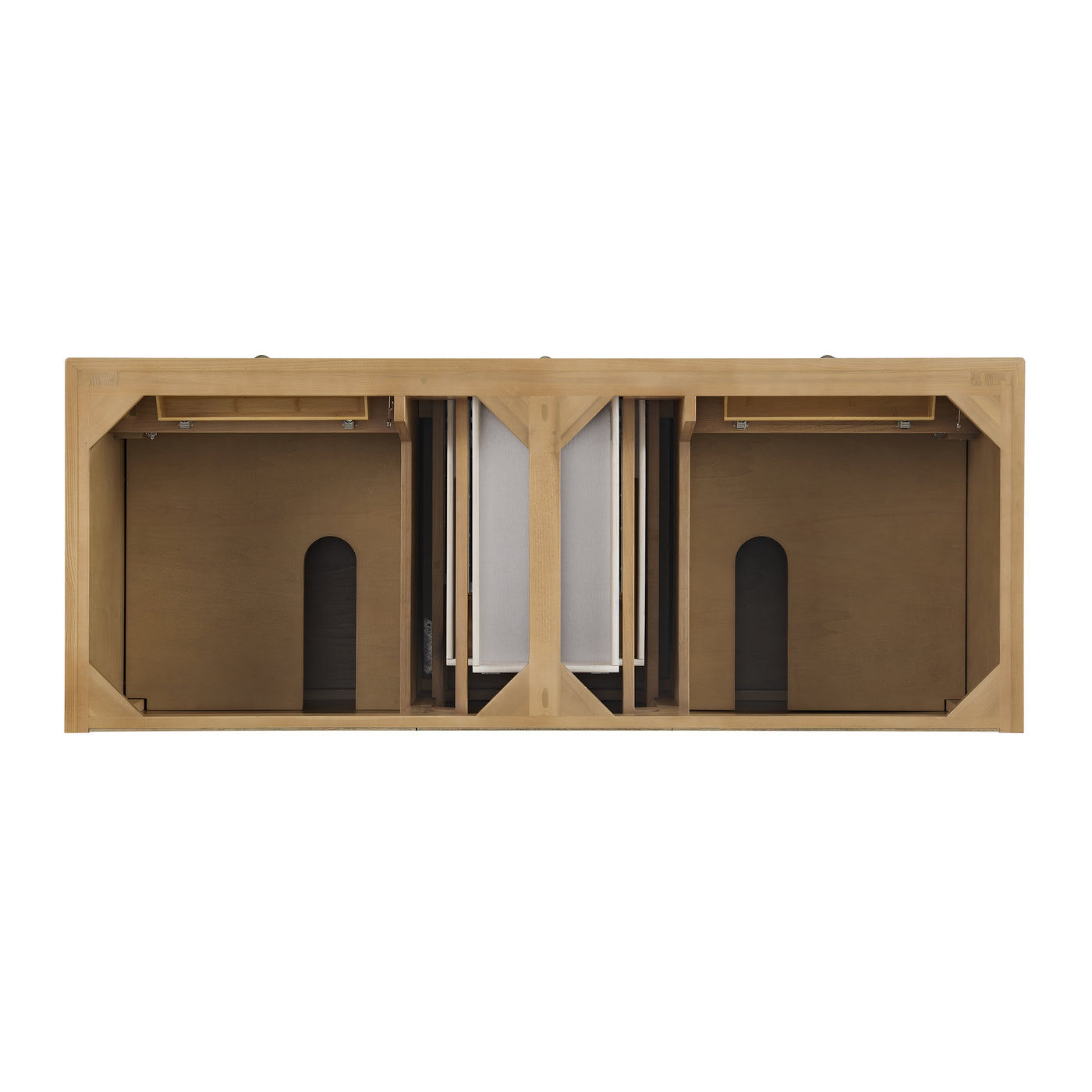 James Martin Lorelai 60" Double Bathroom Vanity, Light Natural Oak, view 33