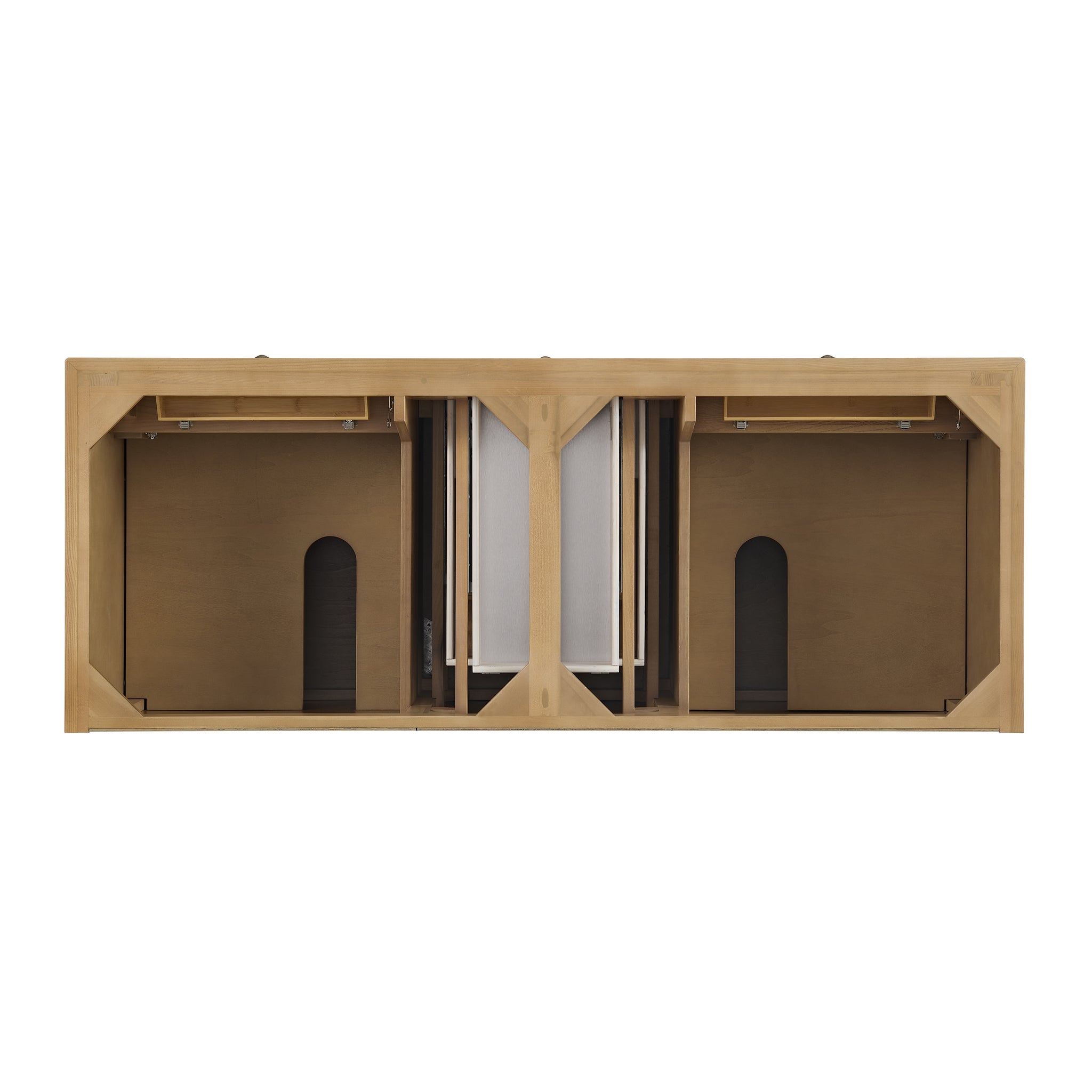 James Martin Lorelai 60" Double Bathroom Vanity, Light Natural Oak, view 33