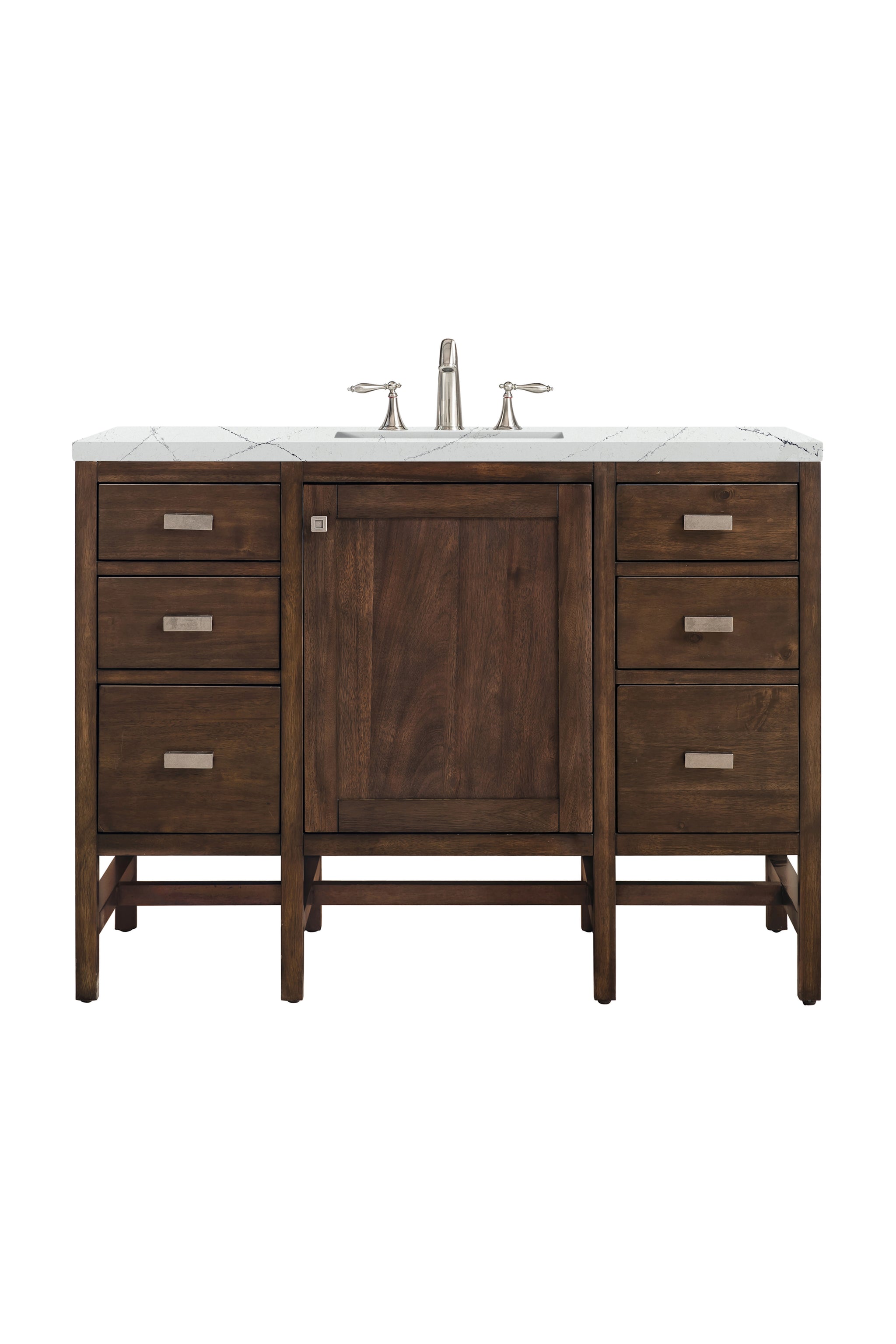 James Martin Addison 48" Single Bathroom Vanity, Mid-Century Acacia, view 30