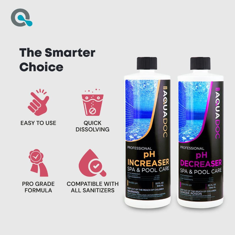 pH Increaser and Decreaser Bundle by AquaDoc