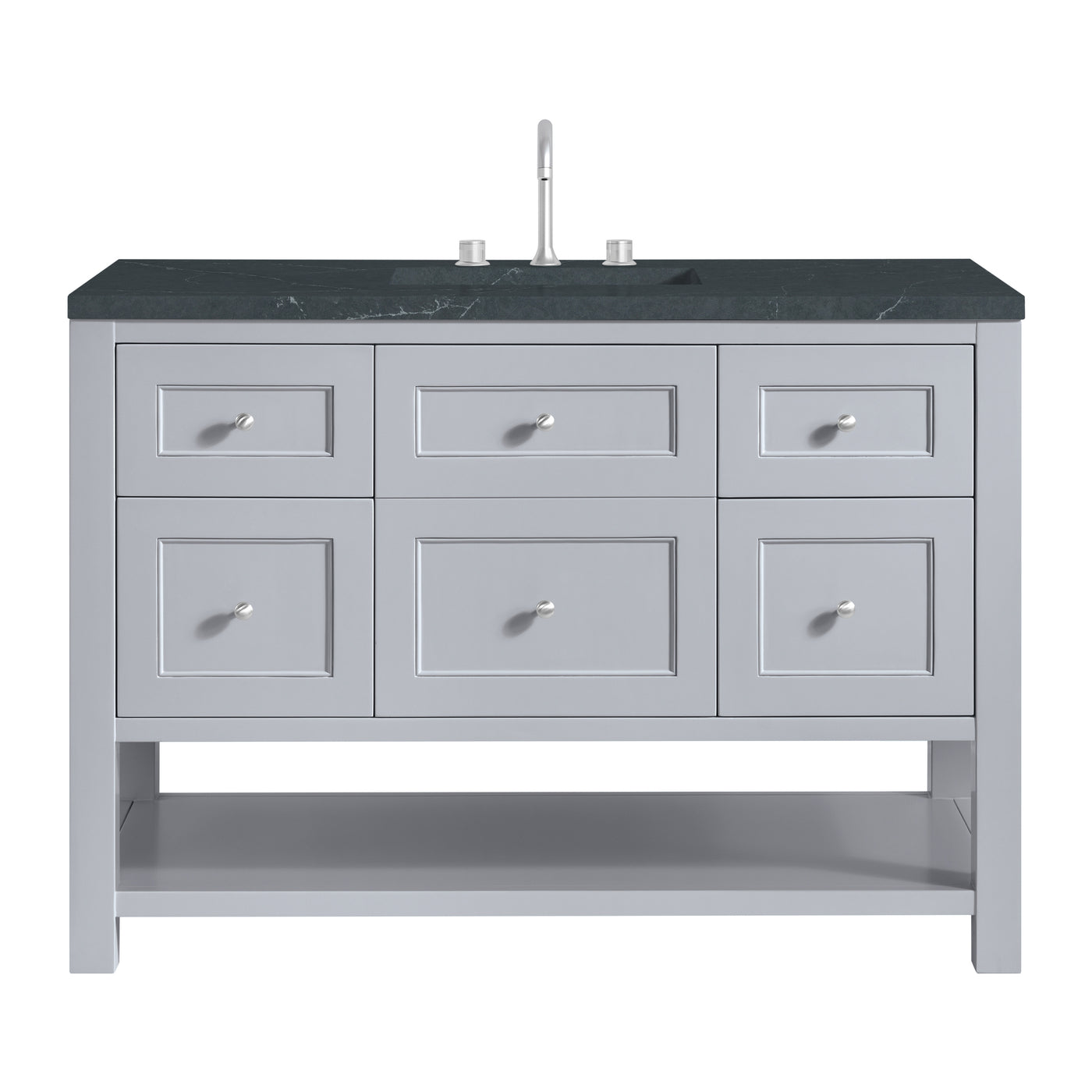 James Martin Breckenridge 48" Single Bathroom Vanity, Serenity Blue, view 38
