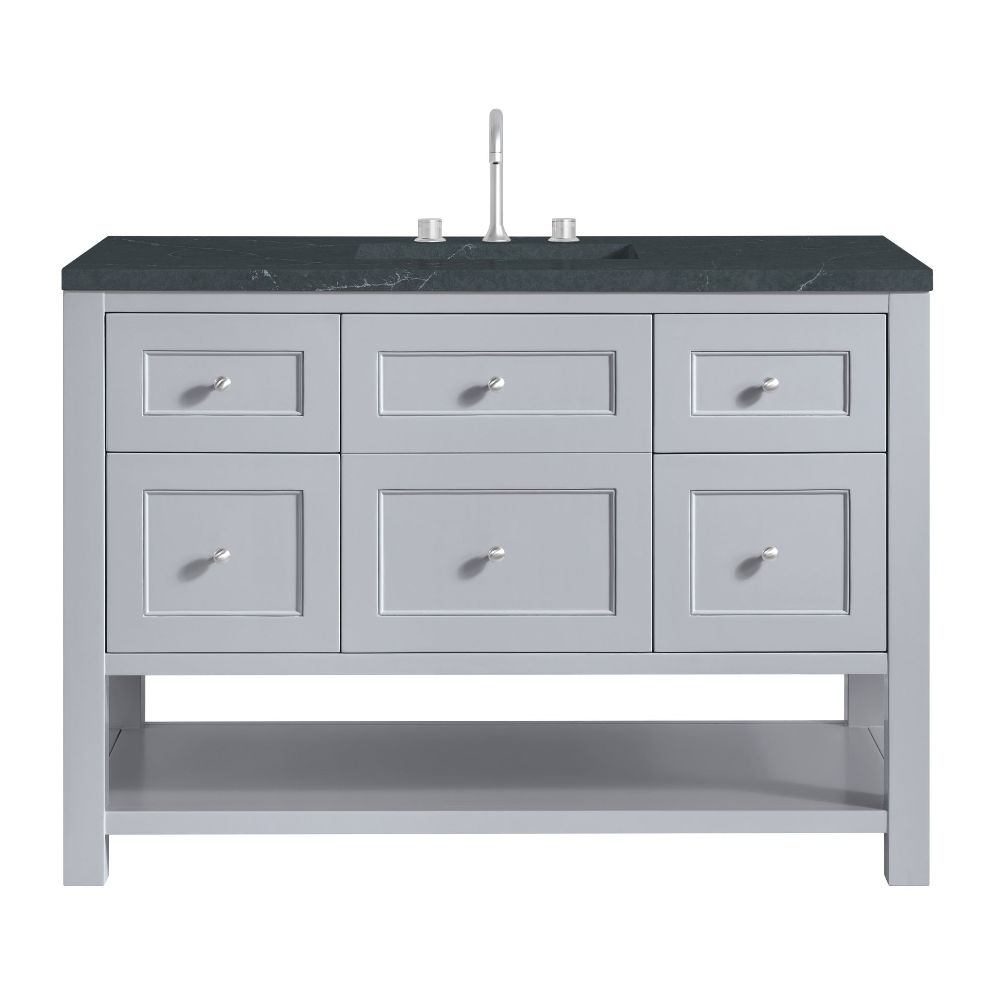 James Martin Breckenridge 48" Single Bathroom Vanity, Serenity Blue, view 38