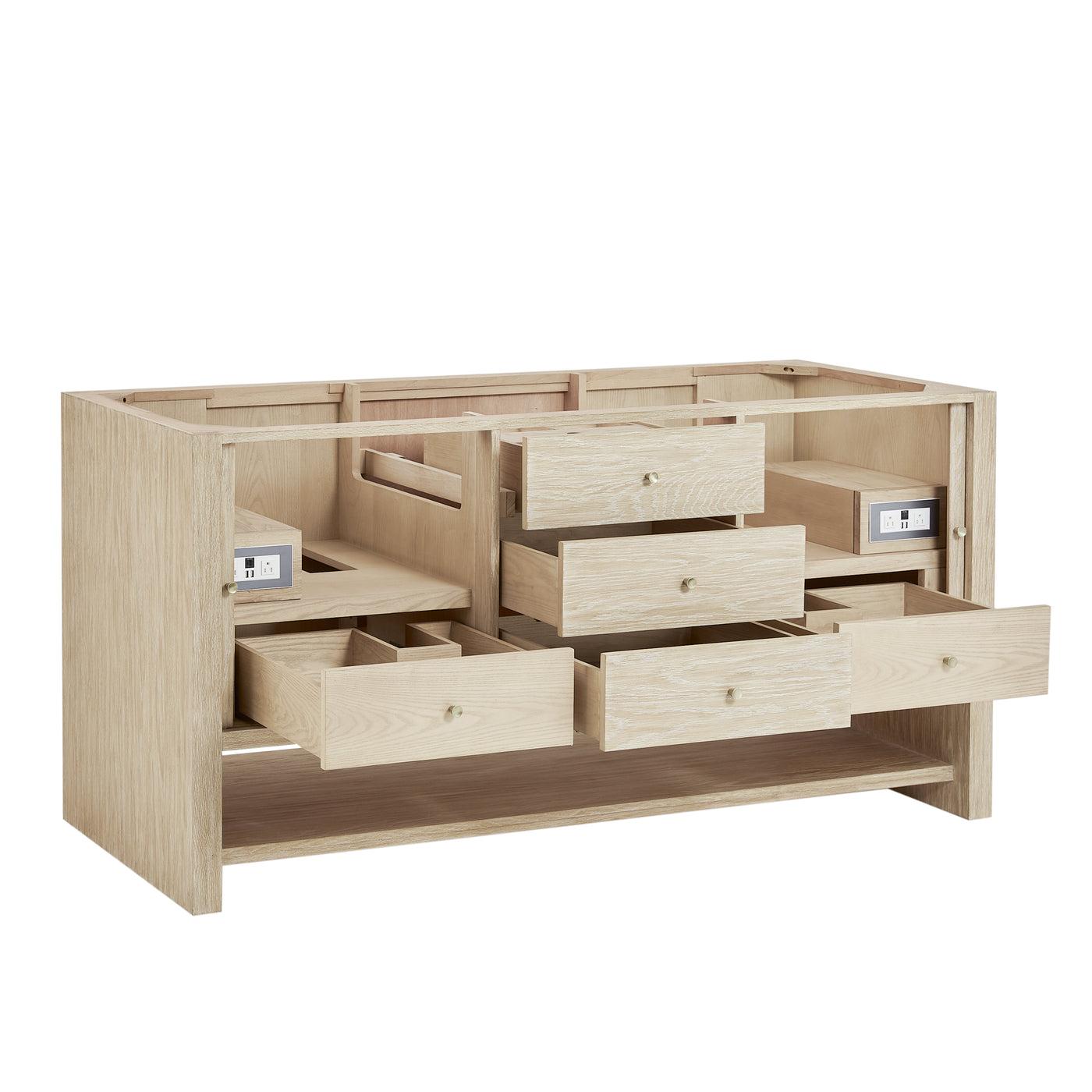 James Martin Marigot 72" Double Bathroom Vanity, Sunwashed Oak, view 17