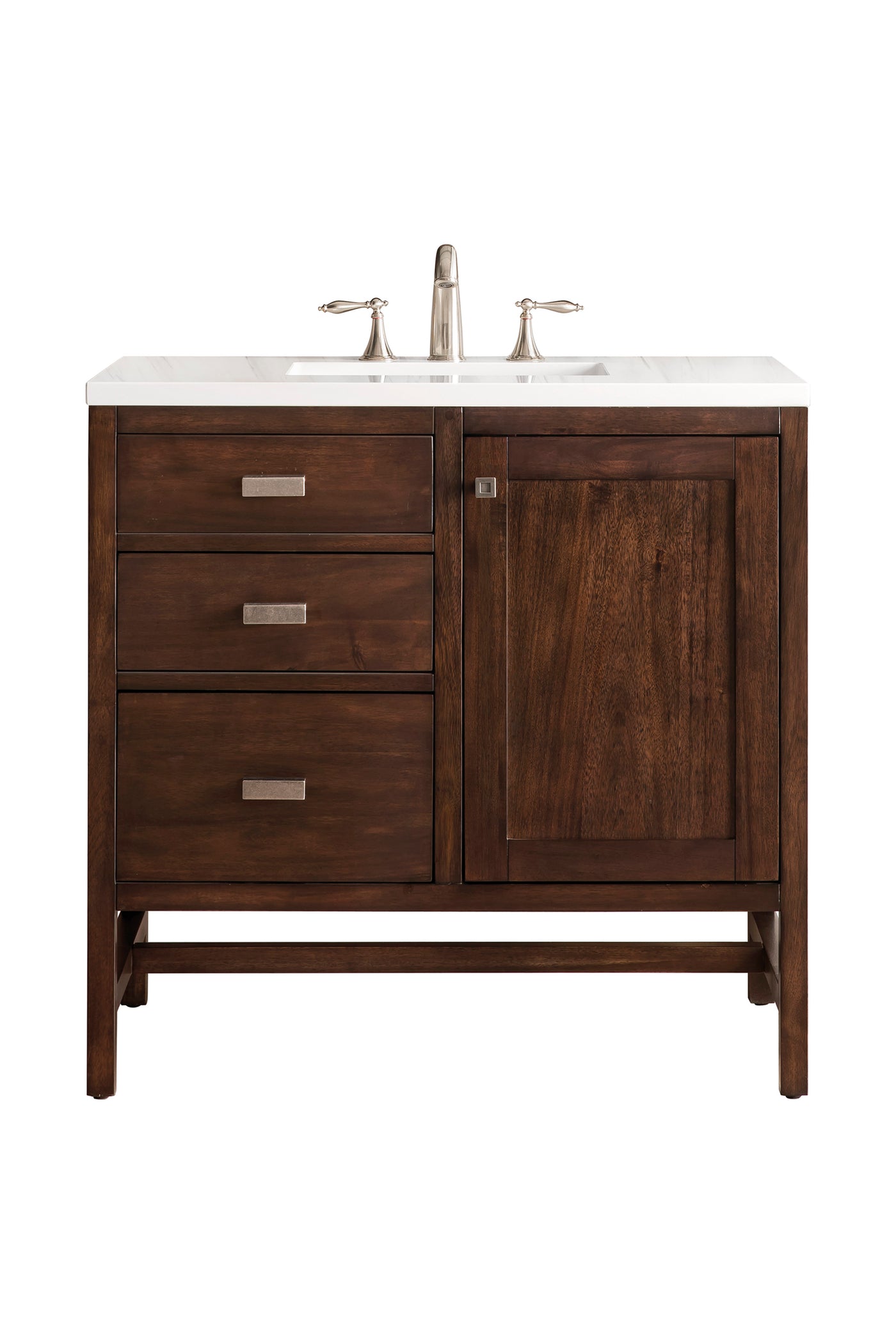 James Martin Addison 36" Single Bathroom Vanity, Mid-Century Acacia, view 17