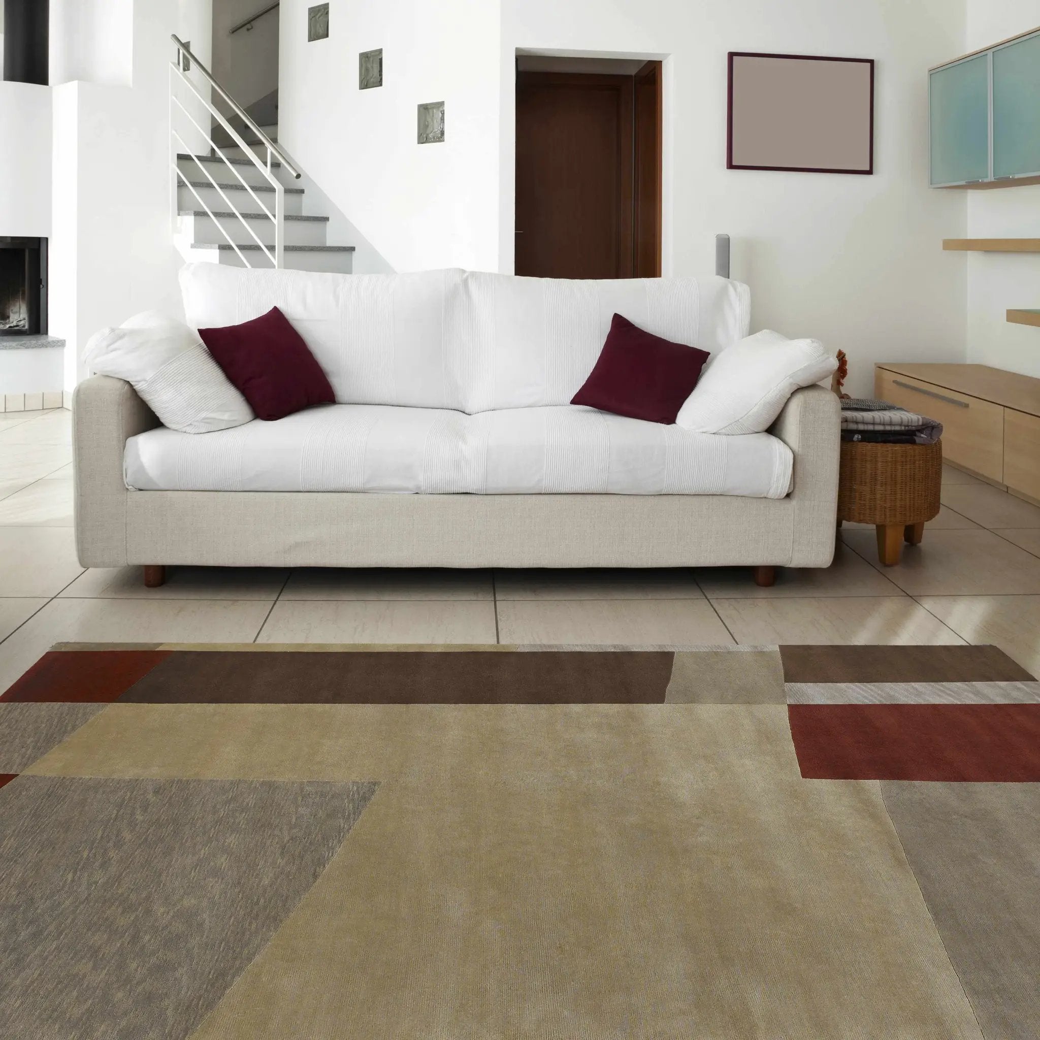 Piedra Premium Wool Area Carpet - Clearance by Boutique Rugs