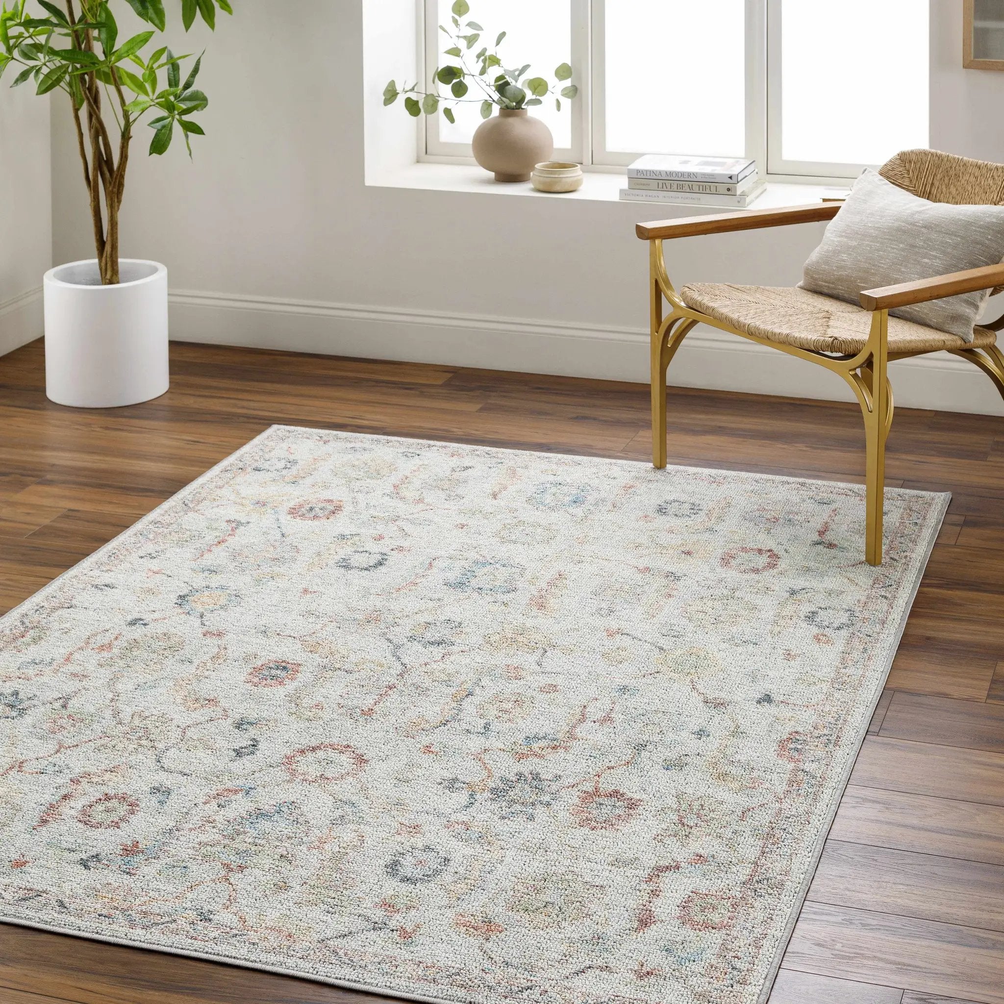 Piera Washable Area Rug - Clearance by Boutique Rugs
