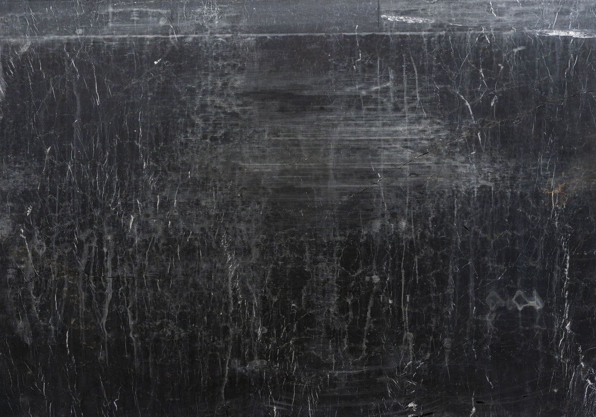 Pietra Black Honed Marble Slab Random
