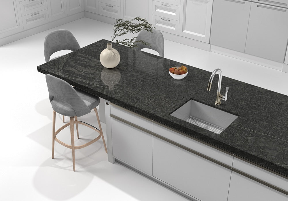 Pietra Cardoso Honed Slate Slab Random room scene 4