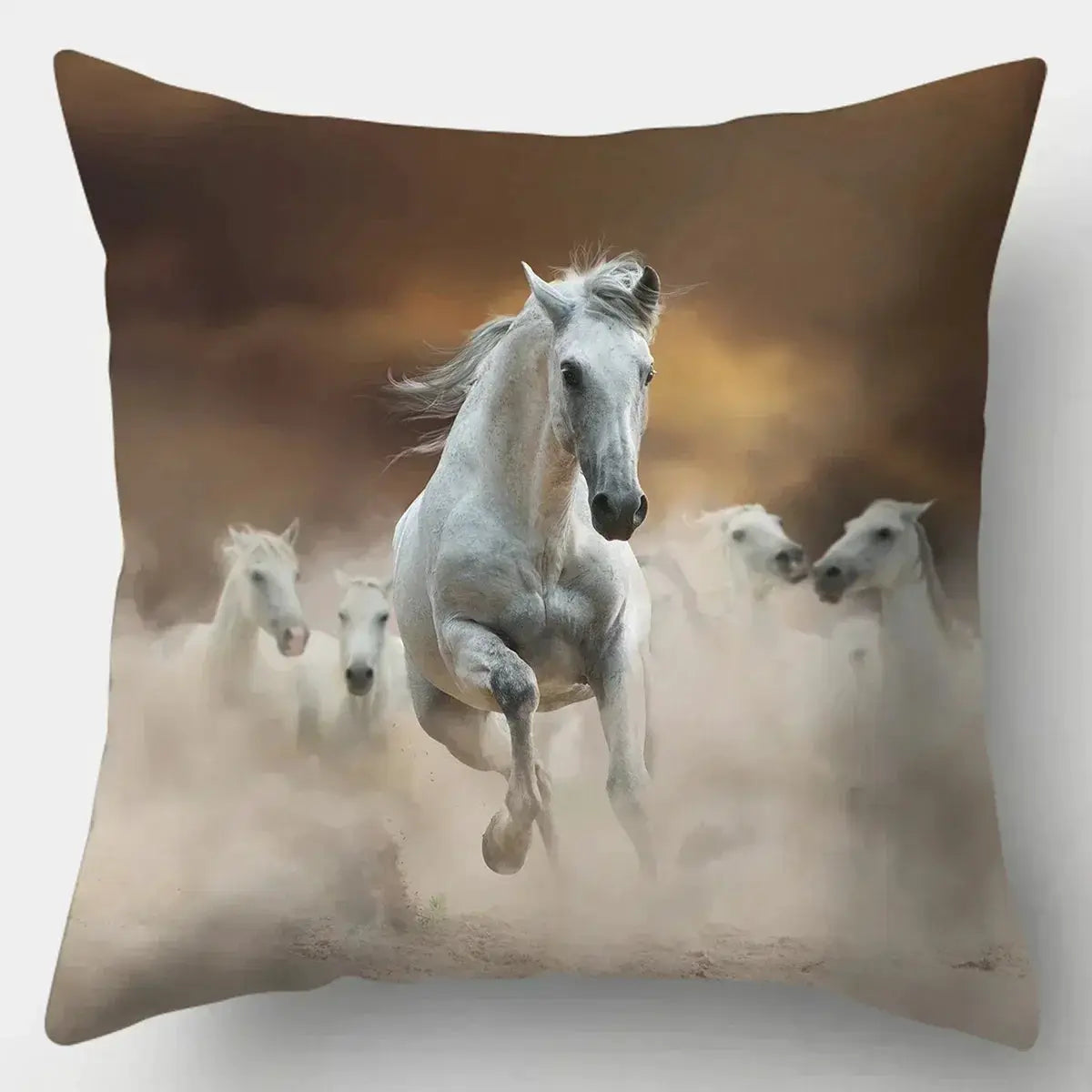 Pillow Case - Wild Animal Cotton 45x45cm by House Of Avana