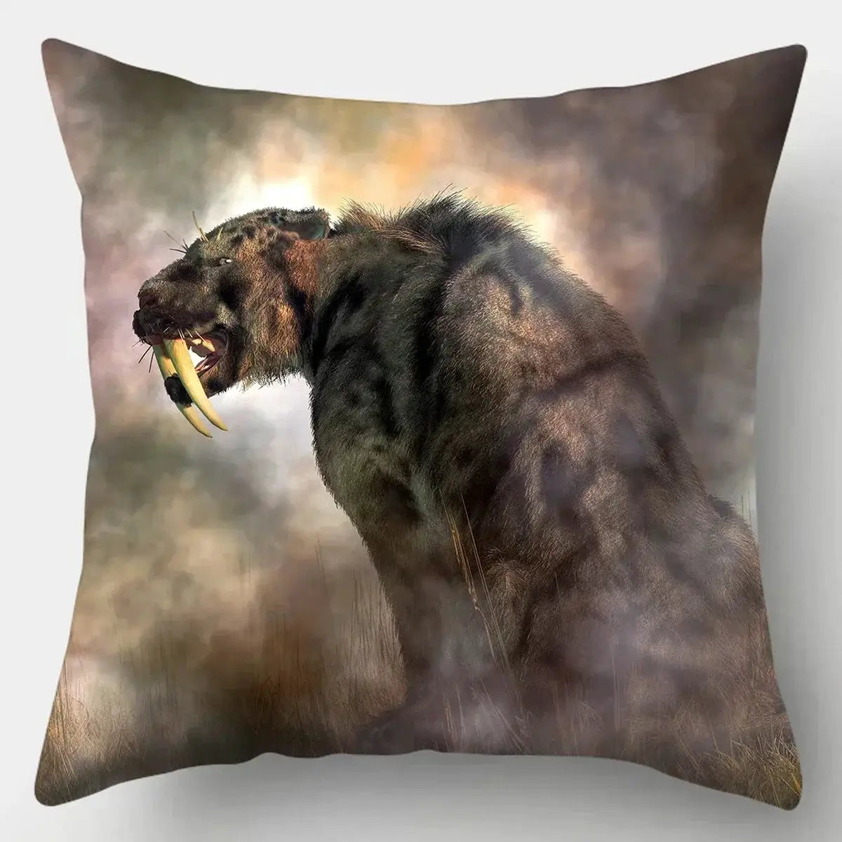 Pillow Case - Wild Animal Cotton 45x45cm by House Of Avana