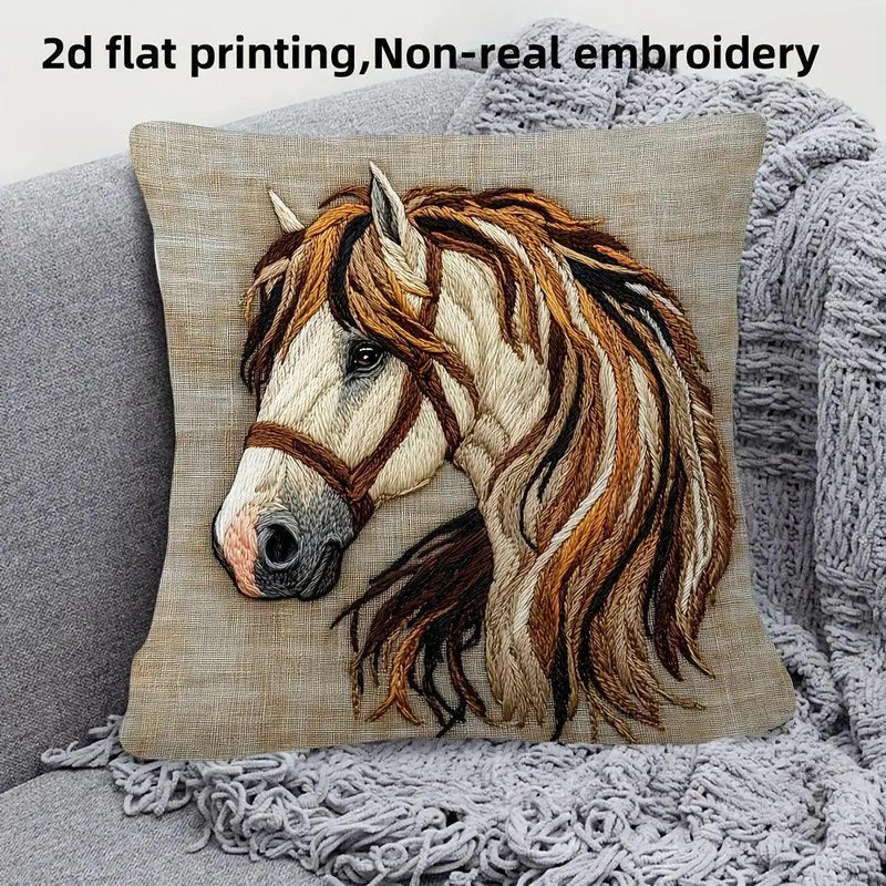 Pillow Cover - Traditional Polyester 45cm by House Of Avana