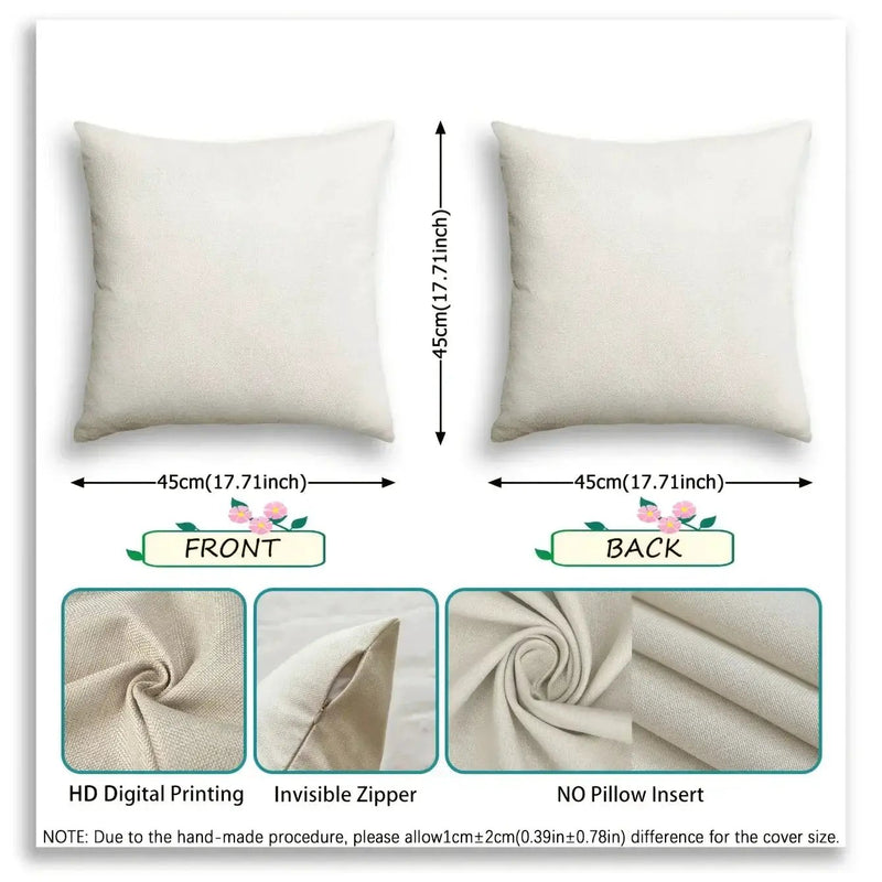Pillow Covers - Ramadan Print Polyester 45cm by House Of Avana