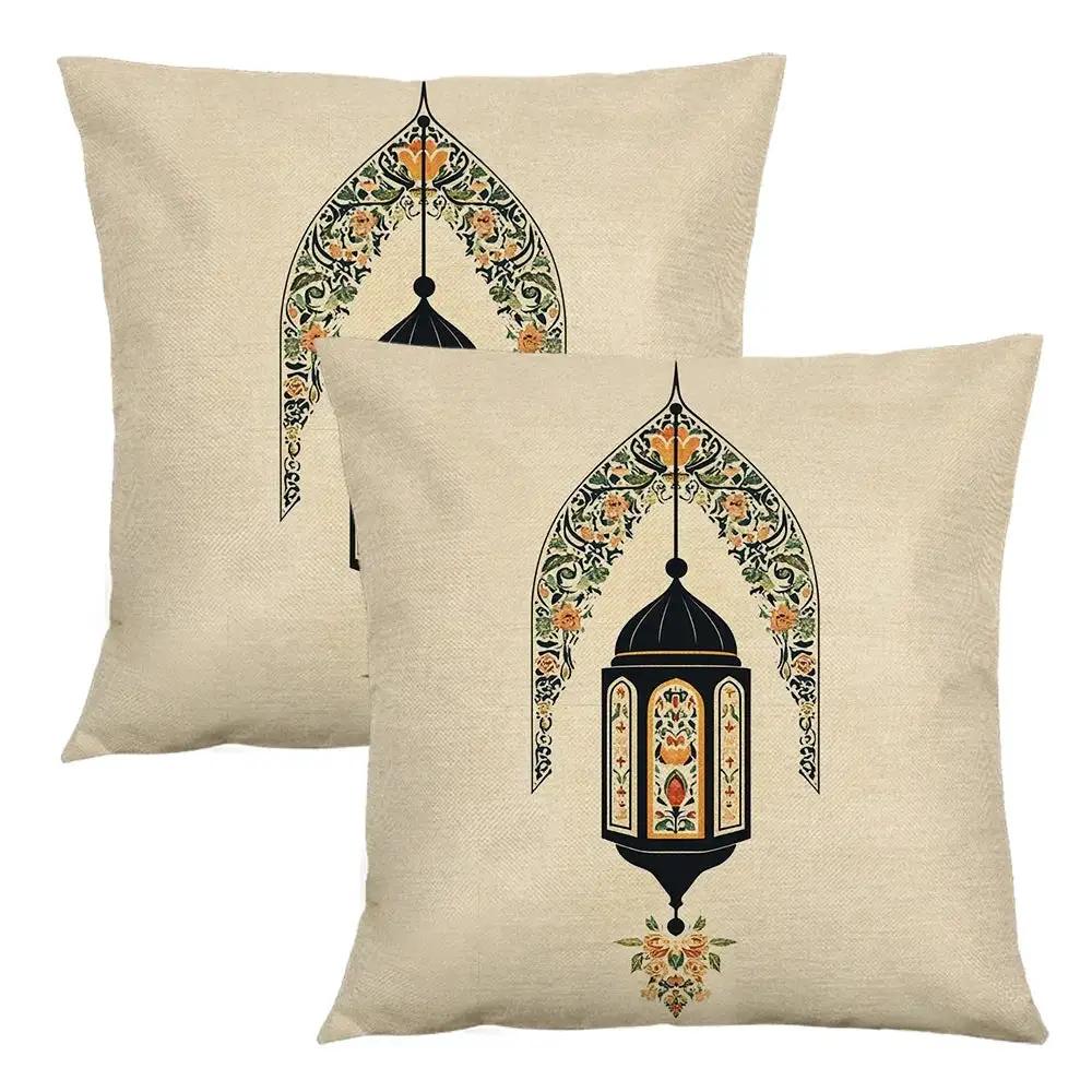 Pillow Covers - Zippered Cotton Beige by House Of Avana