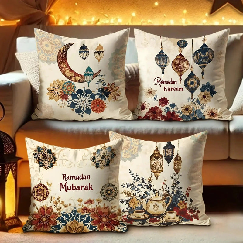 Pillowcase - Floral Polyester Lantern 45cm by House Of Avana
