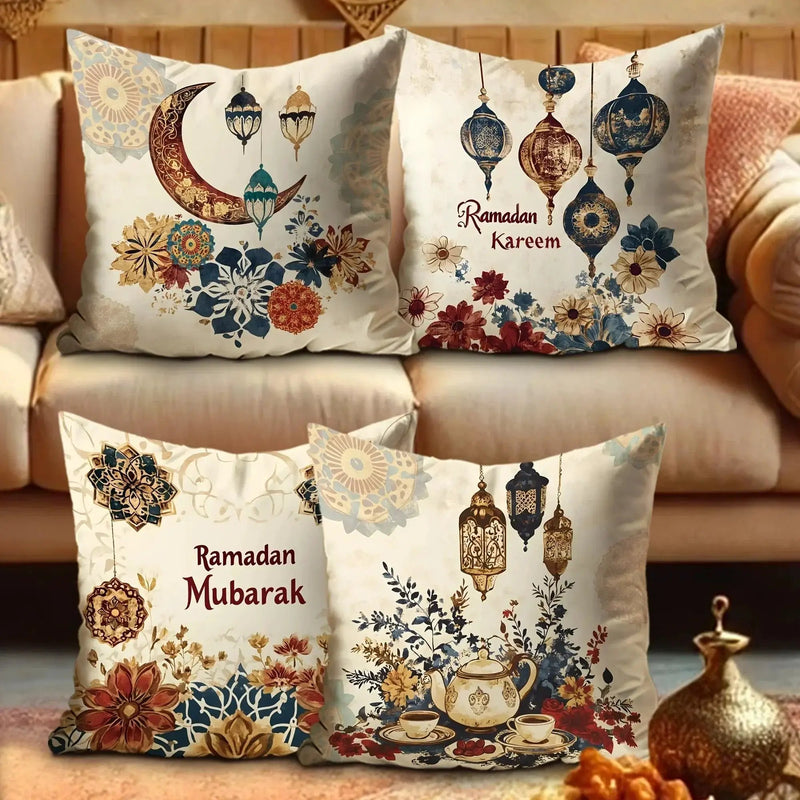 Pillowcase - Floral Polyester Lantern 45cm by House Of Avana