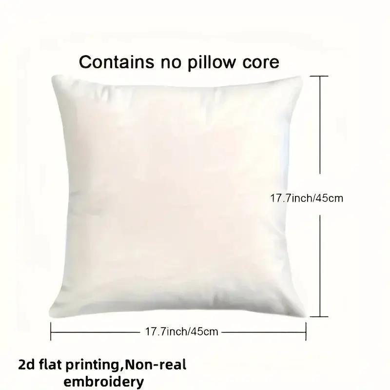 Pillowcase - Modern Polyester Square 45x45cm by House Of Avana
