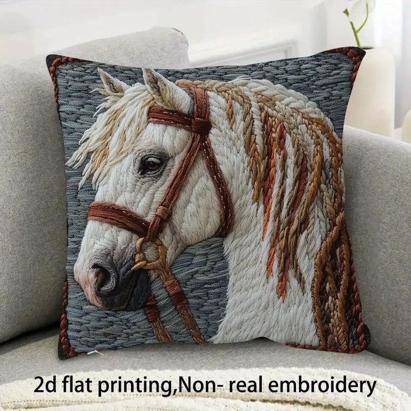 Pillowcase - Plush White 45x45cm by House Of Avana