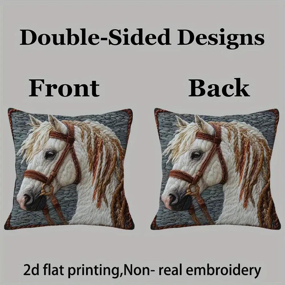 Pillowcase - Plush White 45x45cm by House Of Avana