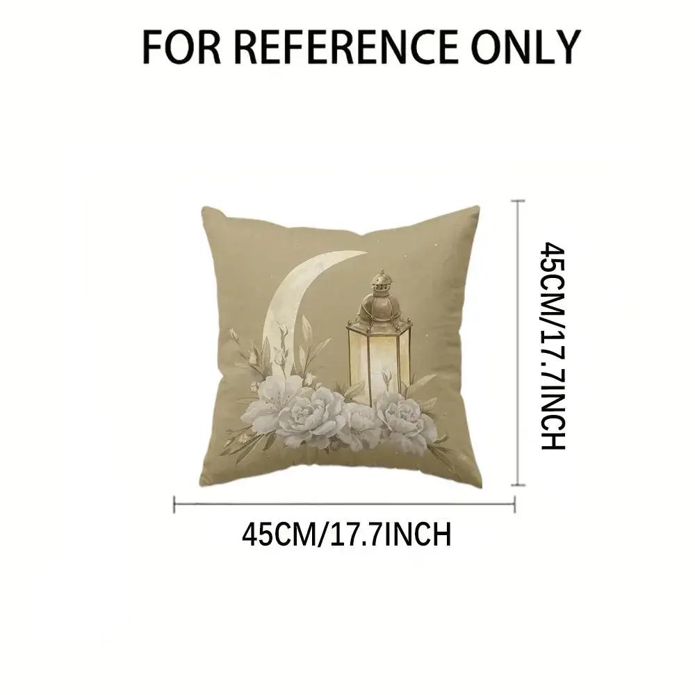 Pillowcase - Printed Golden 4pcs Set by House Of Avana