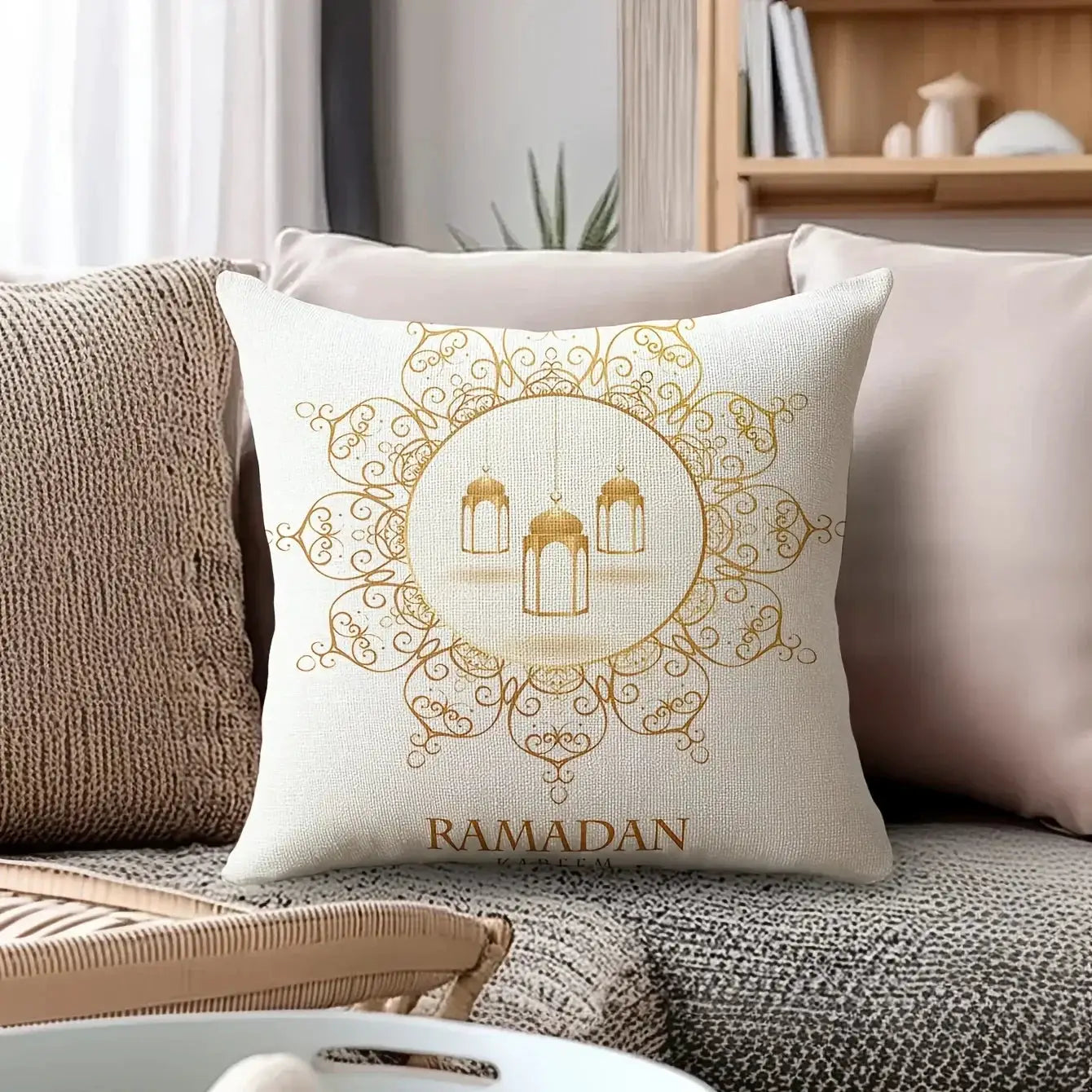 Pillowcase - Ramadan Cotton Throw by House Of Avana