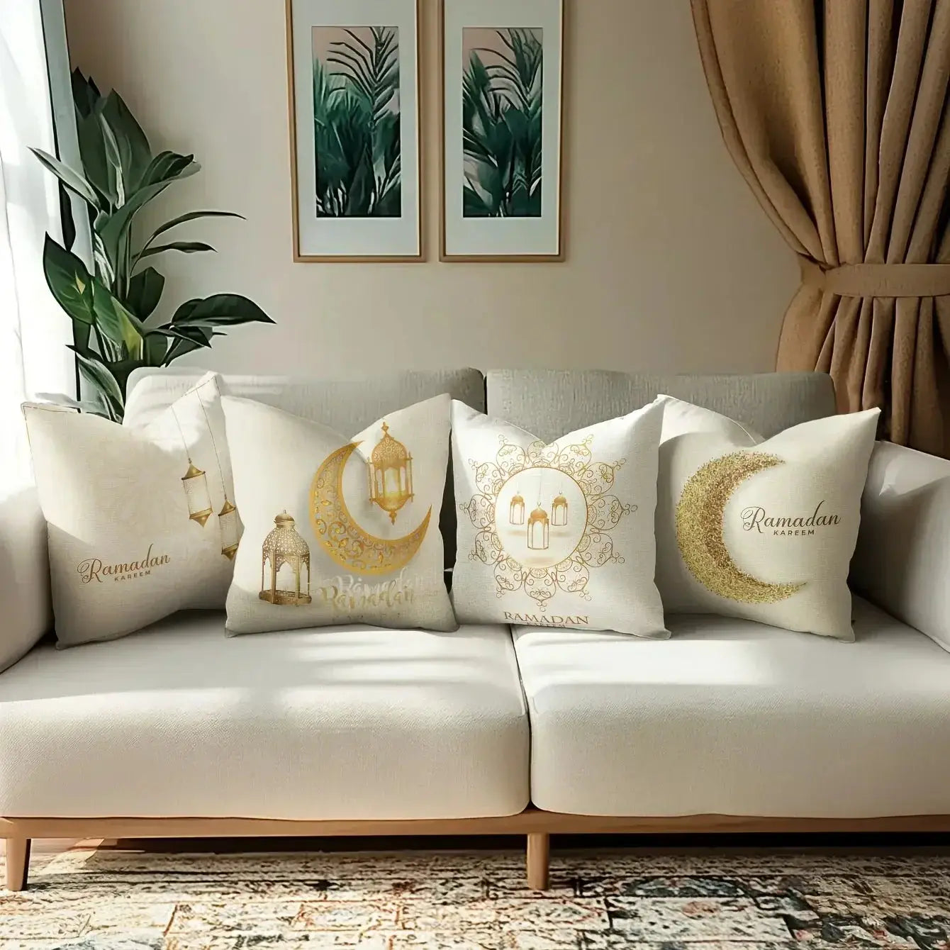 Pillowcase - Ramadan Cotton Throw by House Of Avana