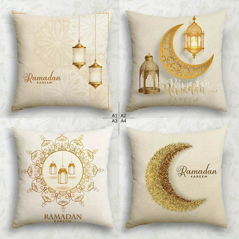 Pillowcase - Ramadan Cotton Throw by House Of Avana