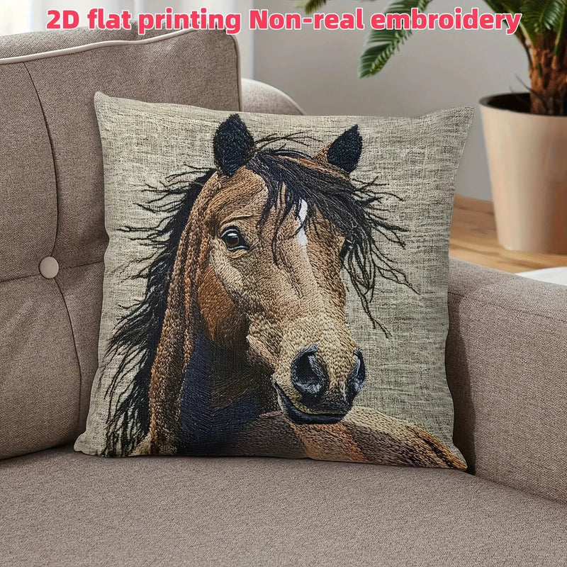 Pillowcase - Retro Polyester 45cm by House Of Avana
