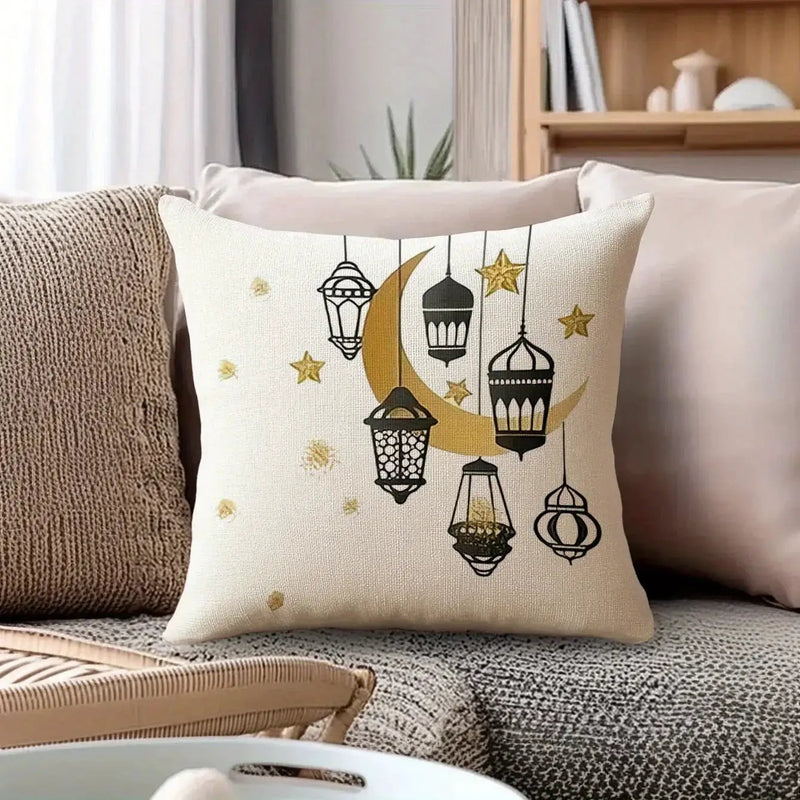 Pillowcase - Vintage Cotton Star Print by House Of Avana