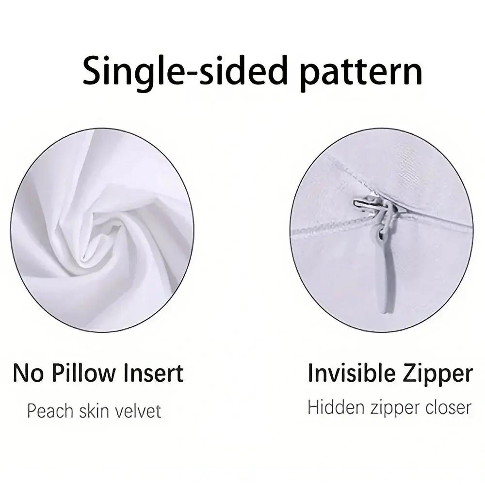 Pillowcase - Zipper Polyester Star Moon by House Of Avana