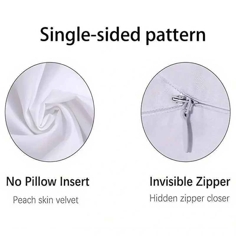 Pillowcase - Zipper Polyester Star Moon by House Of Avana