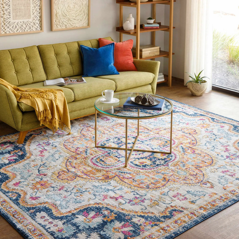 Pimperne Traditional Medallion Area Rug - Clearance by Boutique Rugs