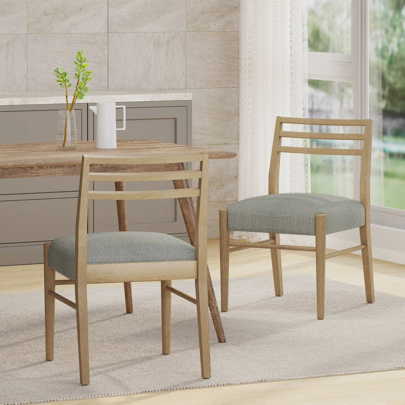 Pinnacle Dining Chair Set of 2 by HouseOfZazla