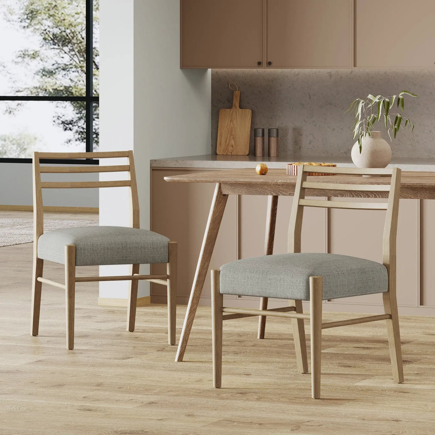 Pinnacle Dining Chair Set of 2 by HouseOfZazla