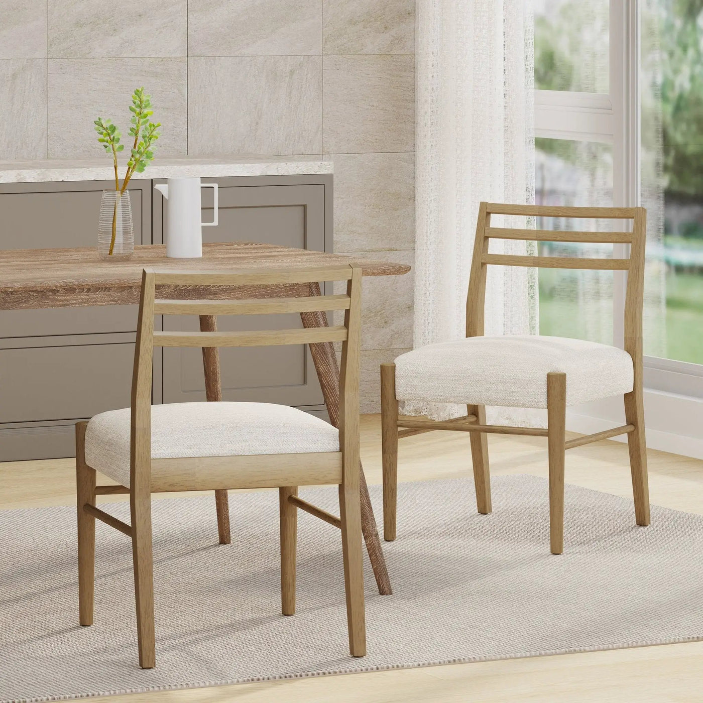 Pinnacle Dining Chair Set of 2 by HouseOfZazla