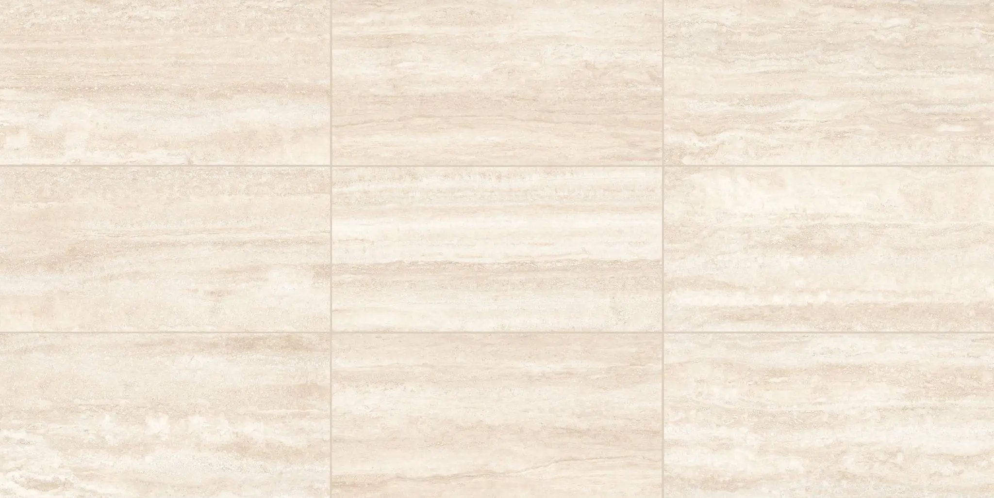 Pisa Beige Travertine Look Porcelain Tiles 12x24 by landmarkceramics