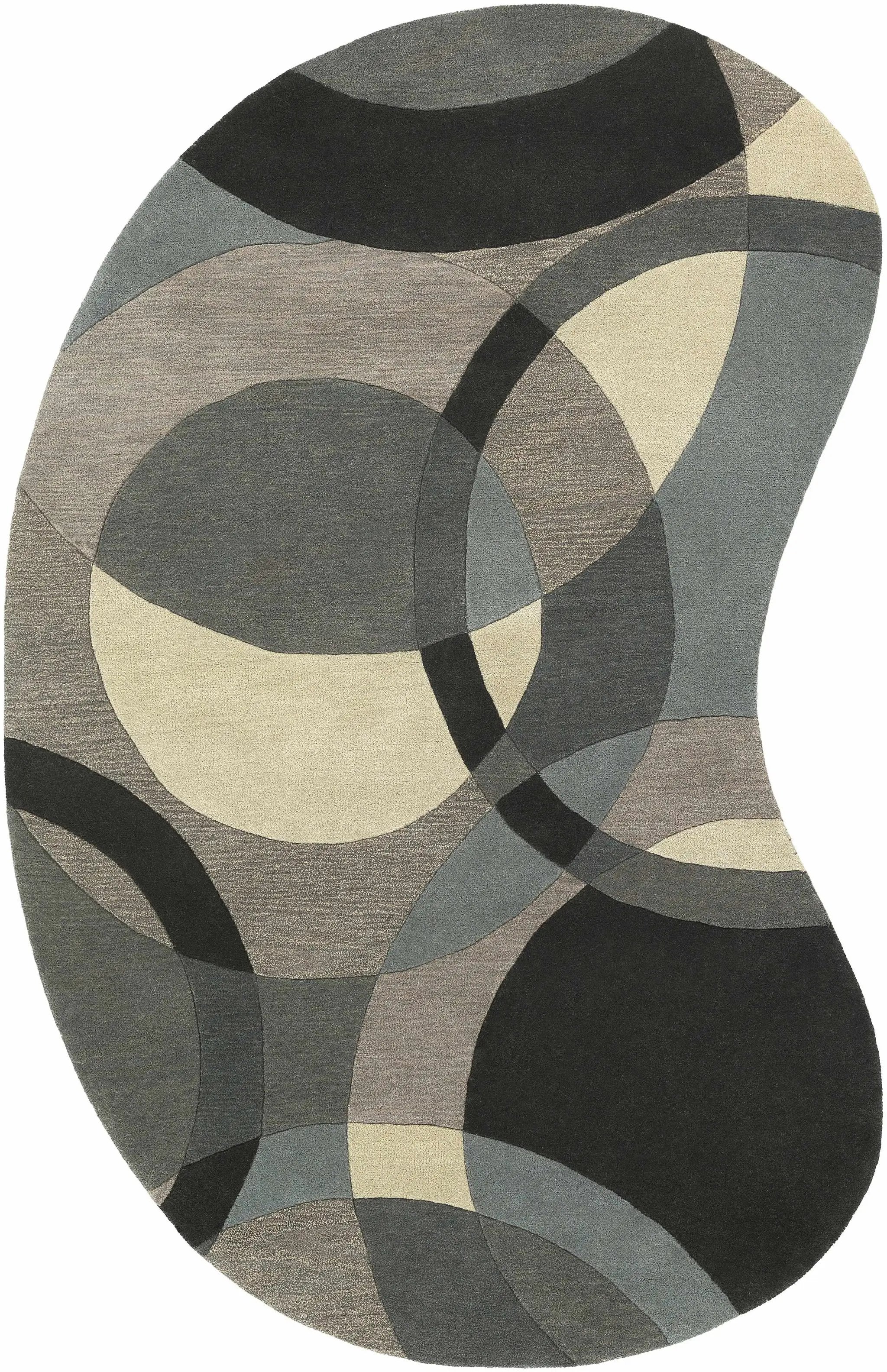 Rilton Gray Wool Carpet by Boutique Rugs
