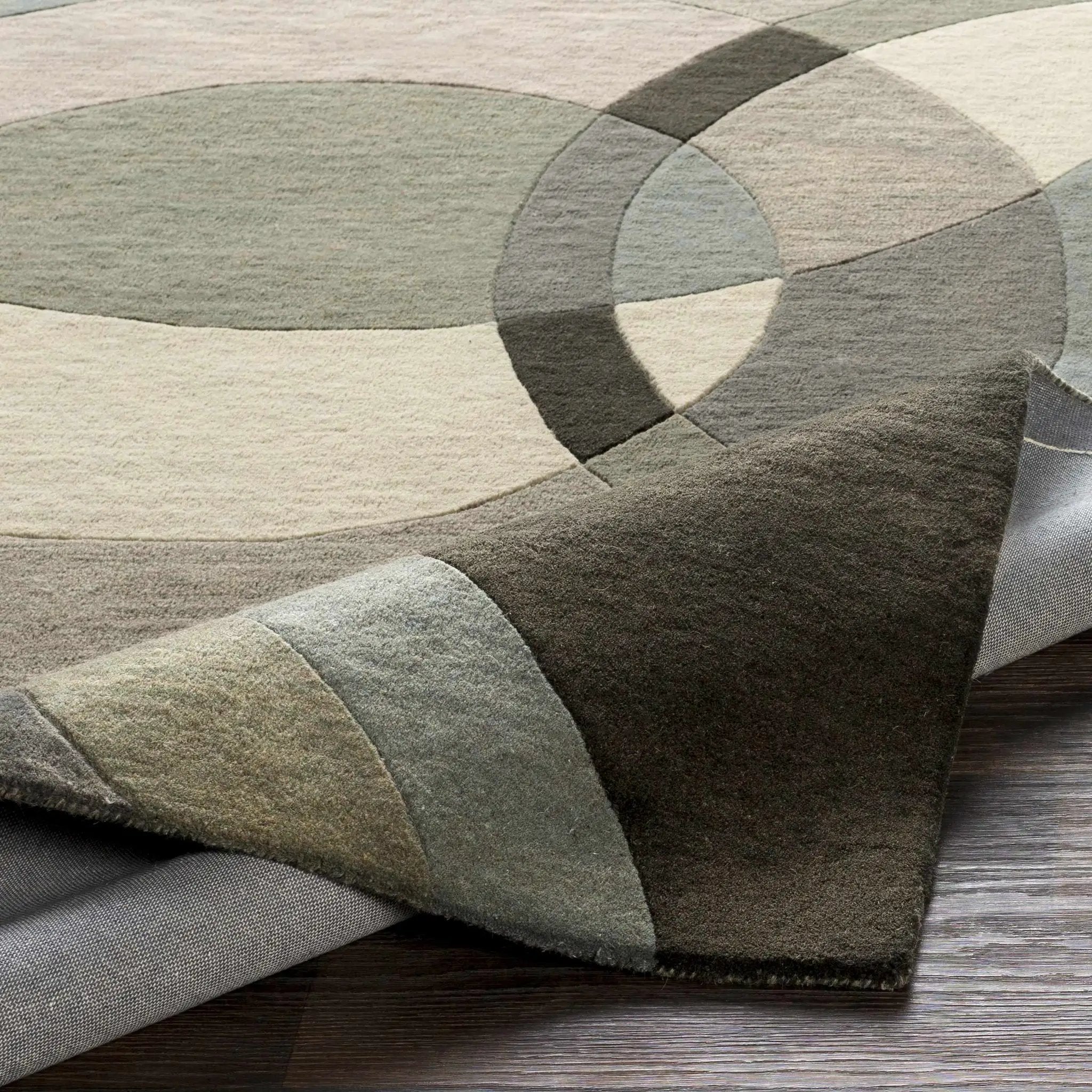 Rilton Gray Wool Carpet by Boutique Rugs