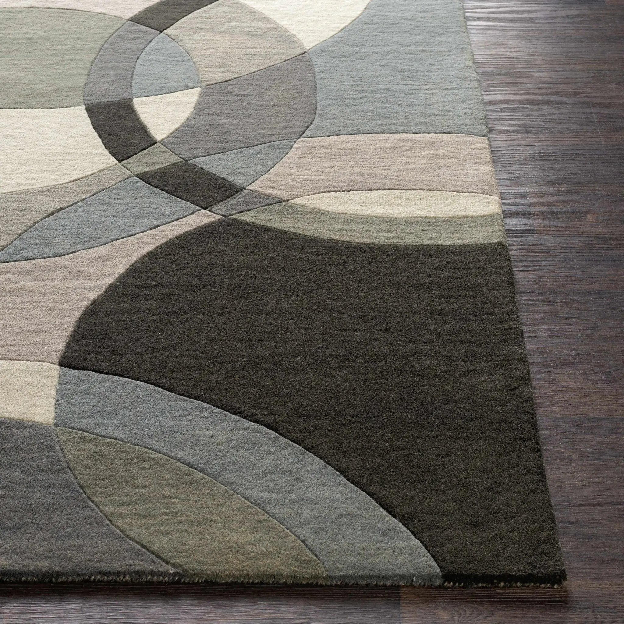 Rilton Gray Wool Carpet by Boutique Rugs