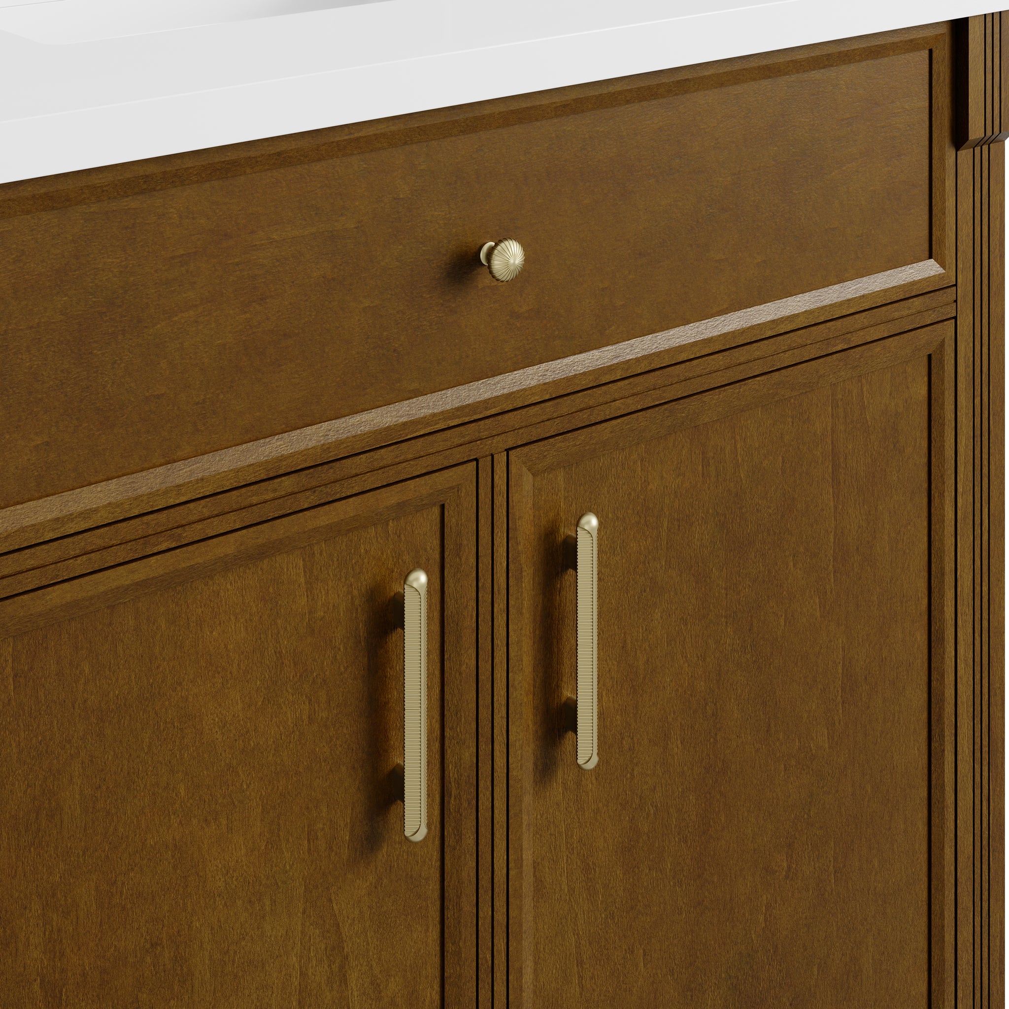 James Martin Bellshire 36" Single Bathroom Vanity, Honey Oak, view 18
