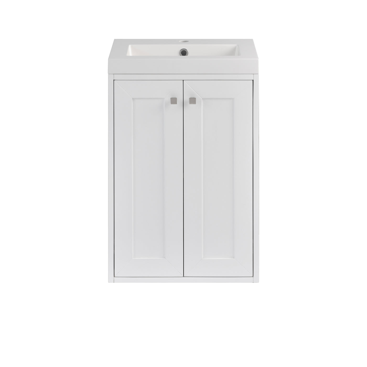 James Martin Chianti 20" Single Bathroom Vanity, Glossy White, view 39