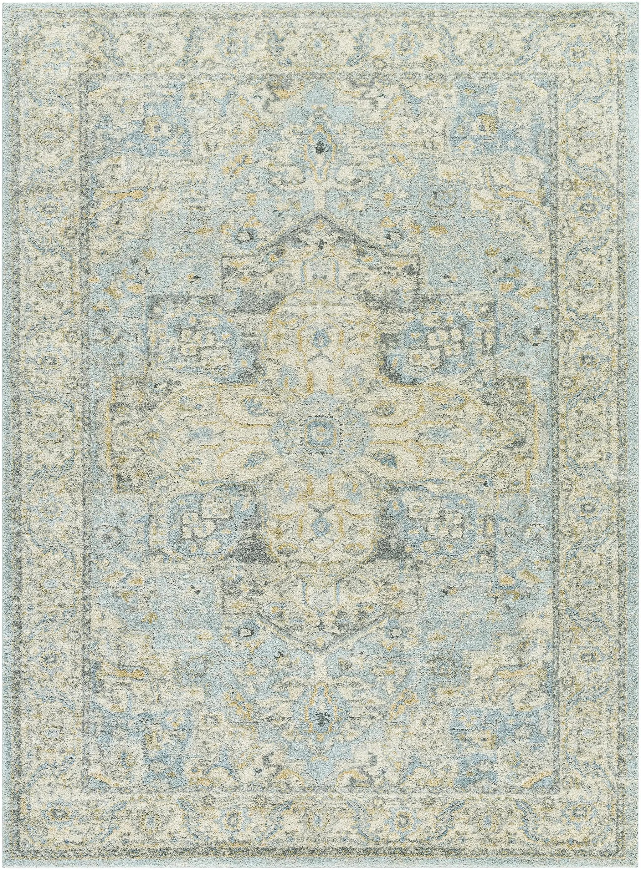 Akshay Beige Thick Luxe Area Rug by Boutique Rugs
