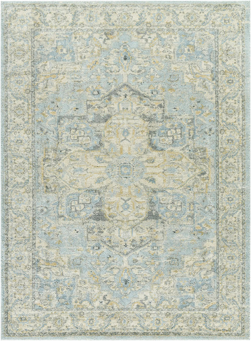 Akshay Beige Thick Luxe Area Rug by Boutique Rugs